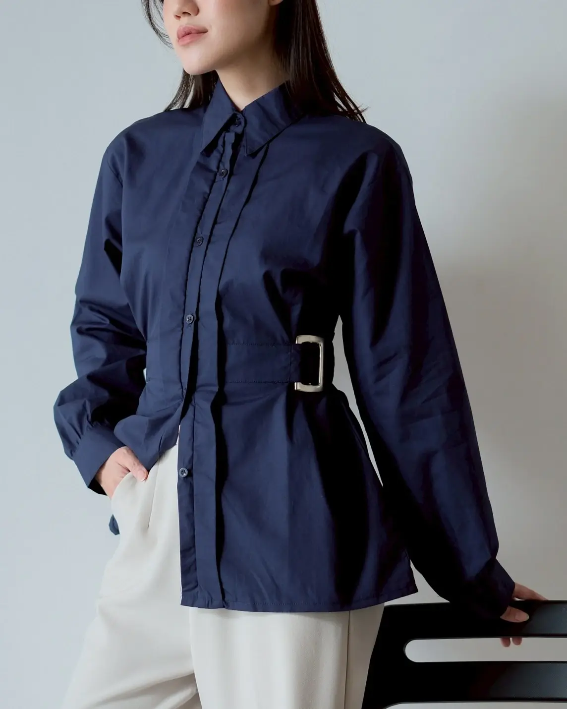 Alternative view of Deluna Shirt Navy
