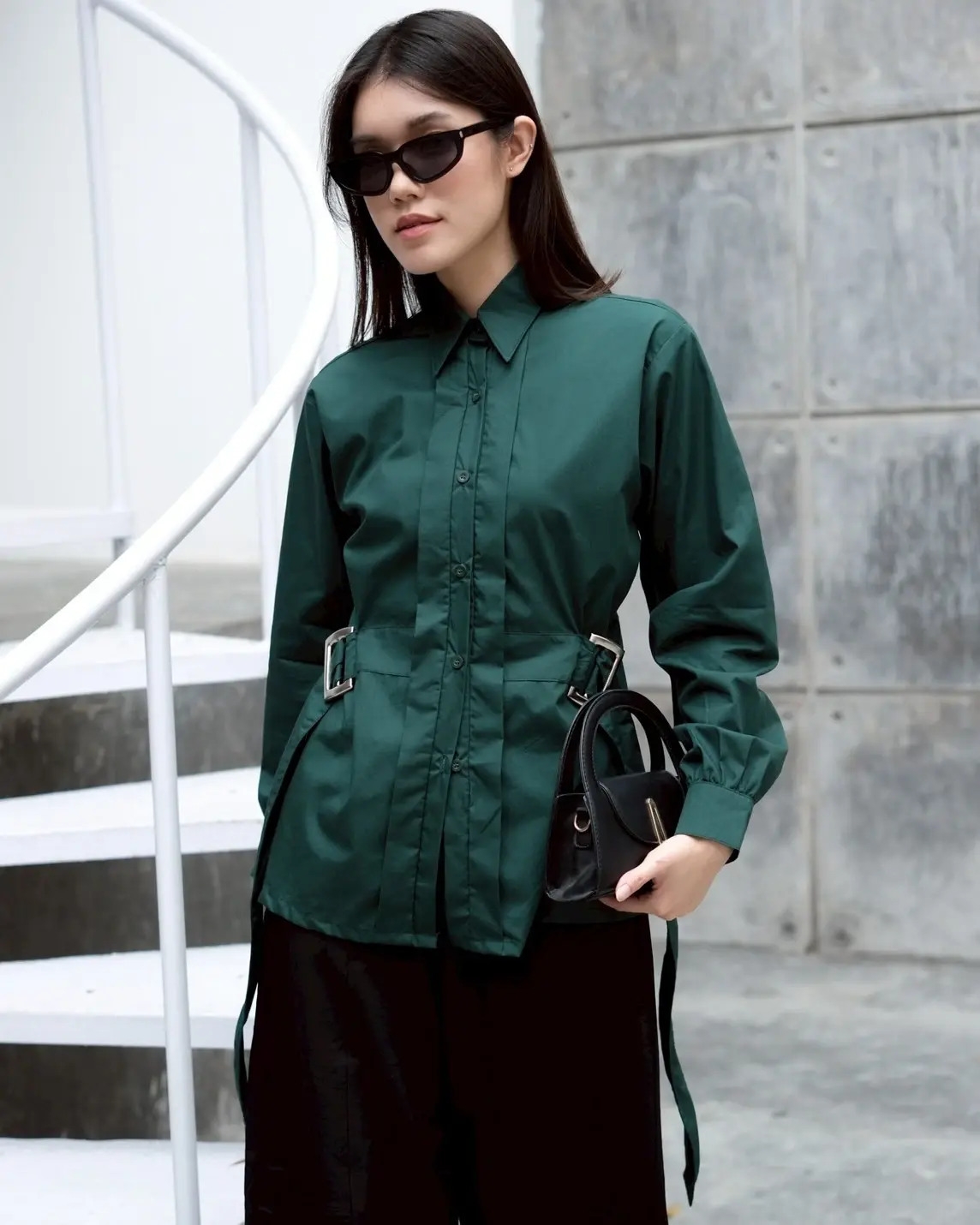 Alternative view of Deluna Shirt Glass Green