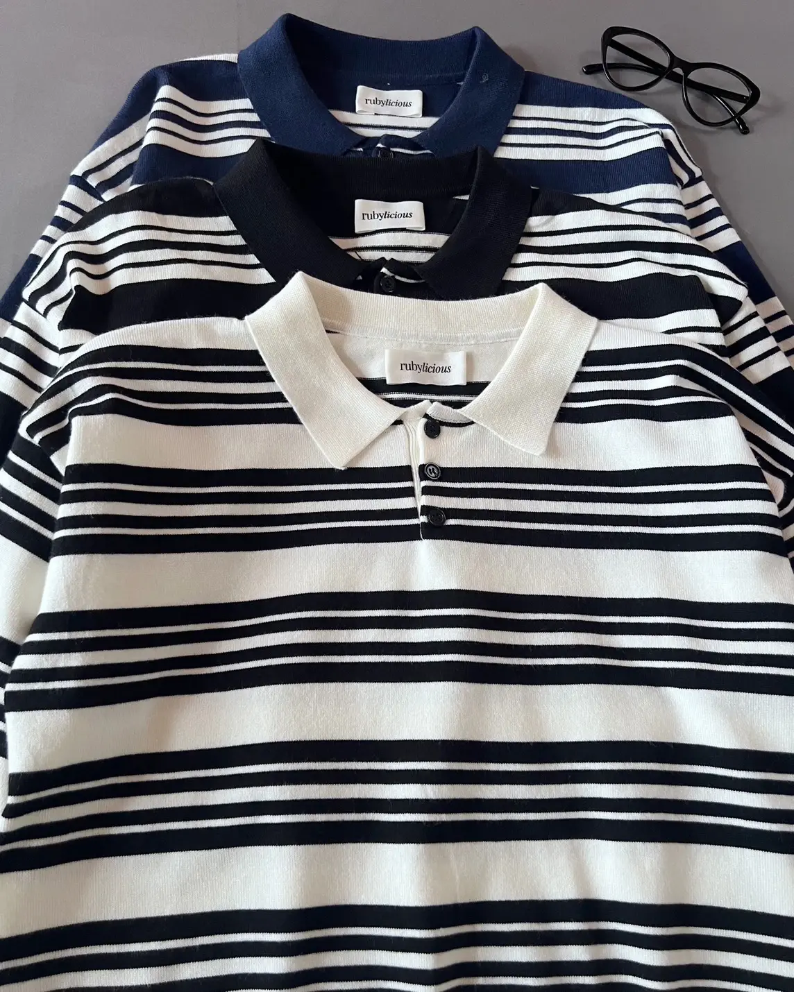Gilda Stripe Longsleeve Kode 205L Ivory - Image 2