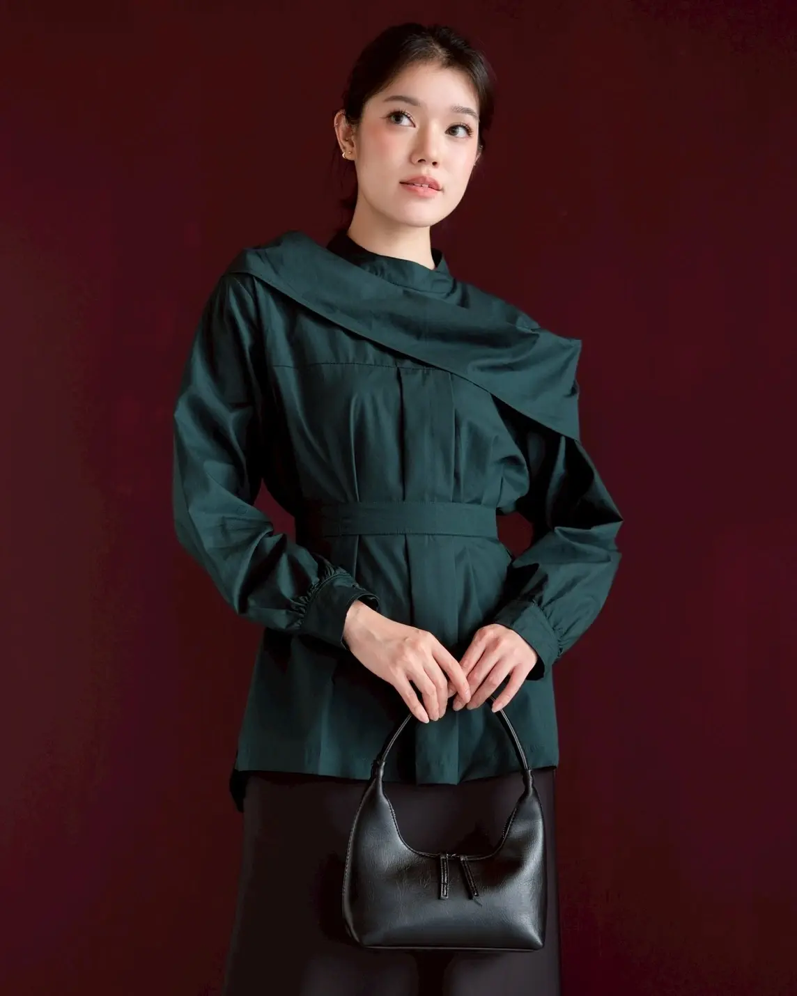 Gorvyn Shirt Midnight Green
