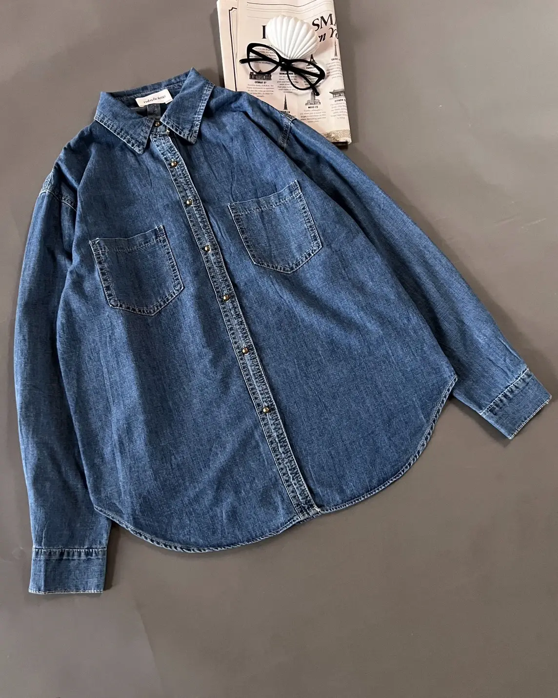 Kalsey Denim Shirt Medium Blue