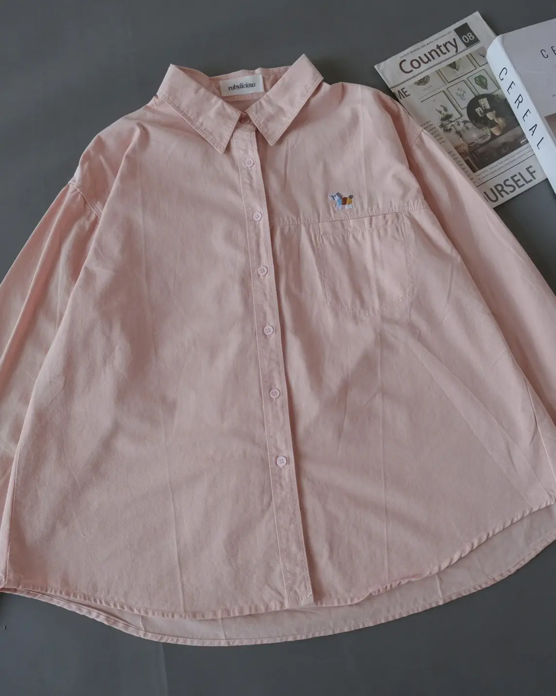 Kinleya Shirt Kode 269L Pink