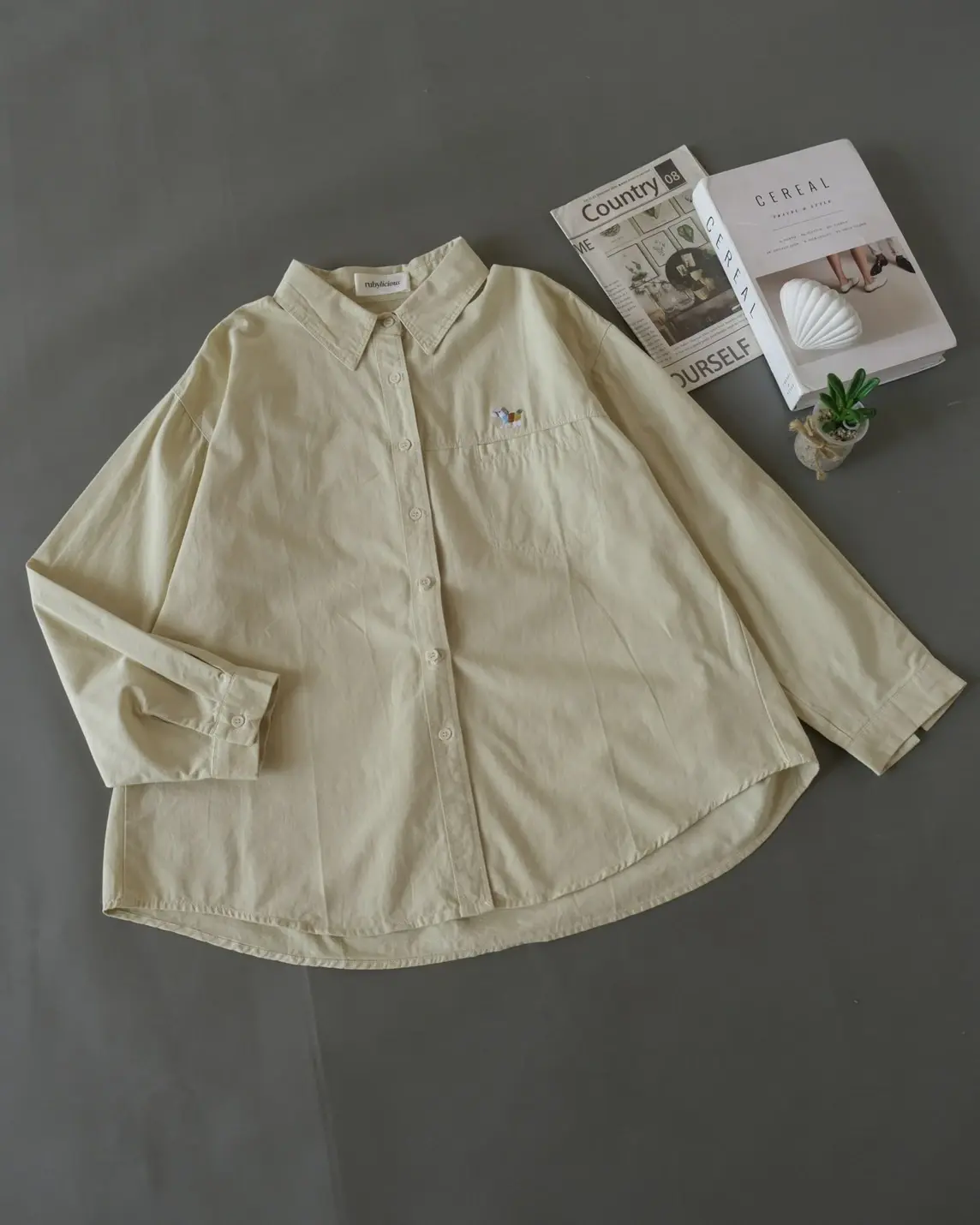 Kinleya Shirt Kode 269L Beige