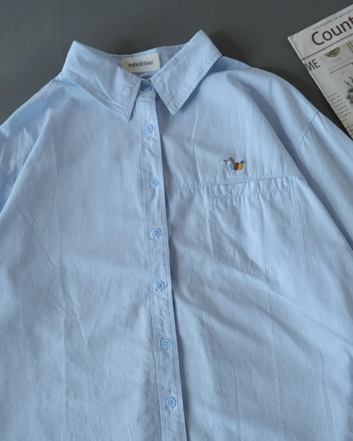 Alternative view of Kinleya Shirt Kode 269L Blue