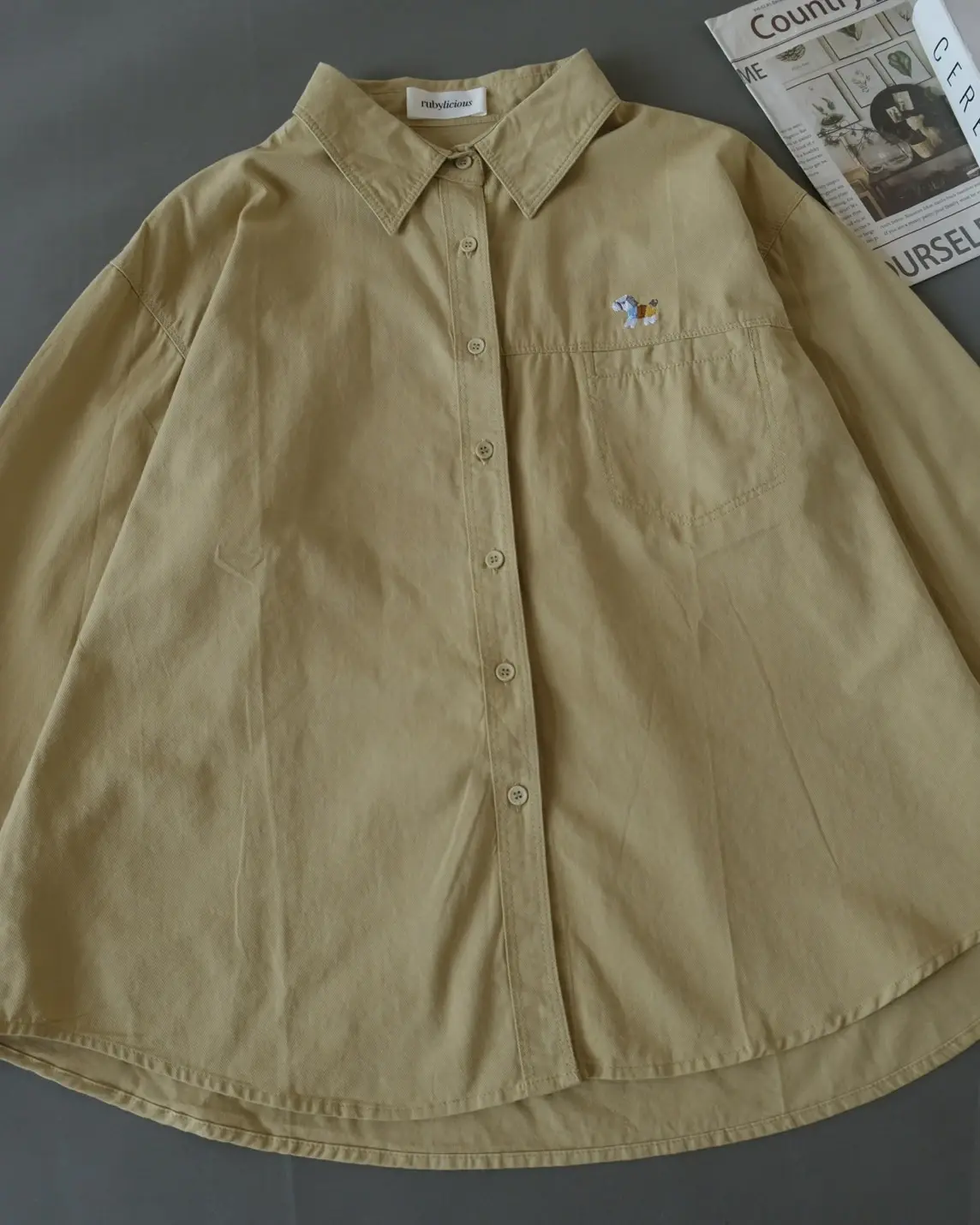 Kinleya Shirt Kode 269L Khaki