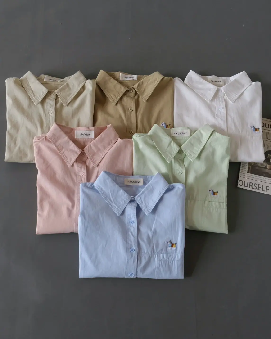 Kinleya Shirt Kode 269L Blue - Image 3