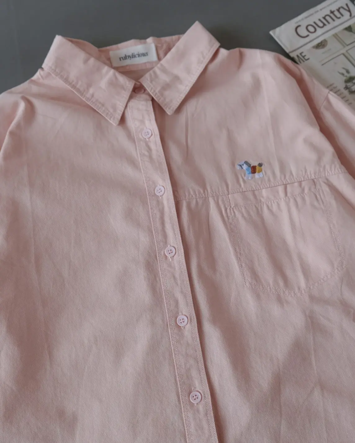 Kinleya Shirt Kode 269L Pink - Image 3