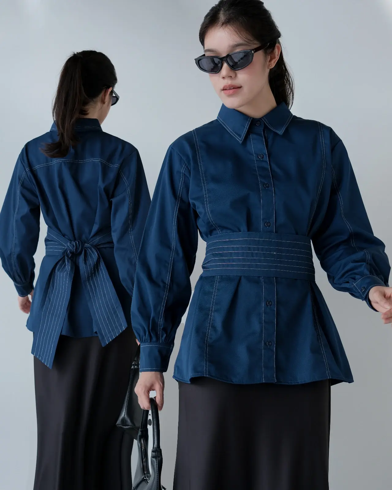 Lizzy Shirt Atlantic Sea