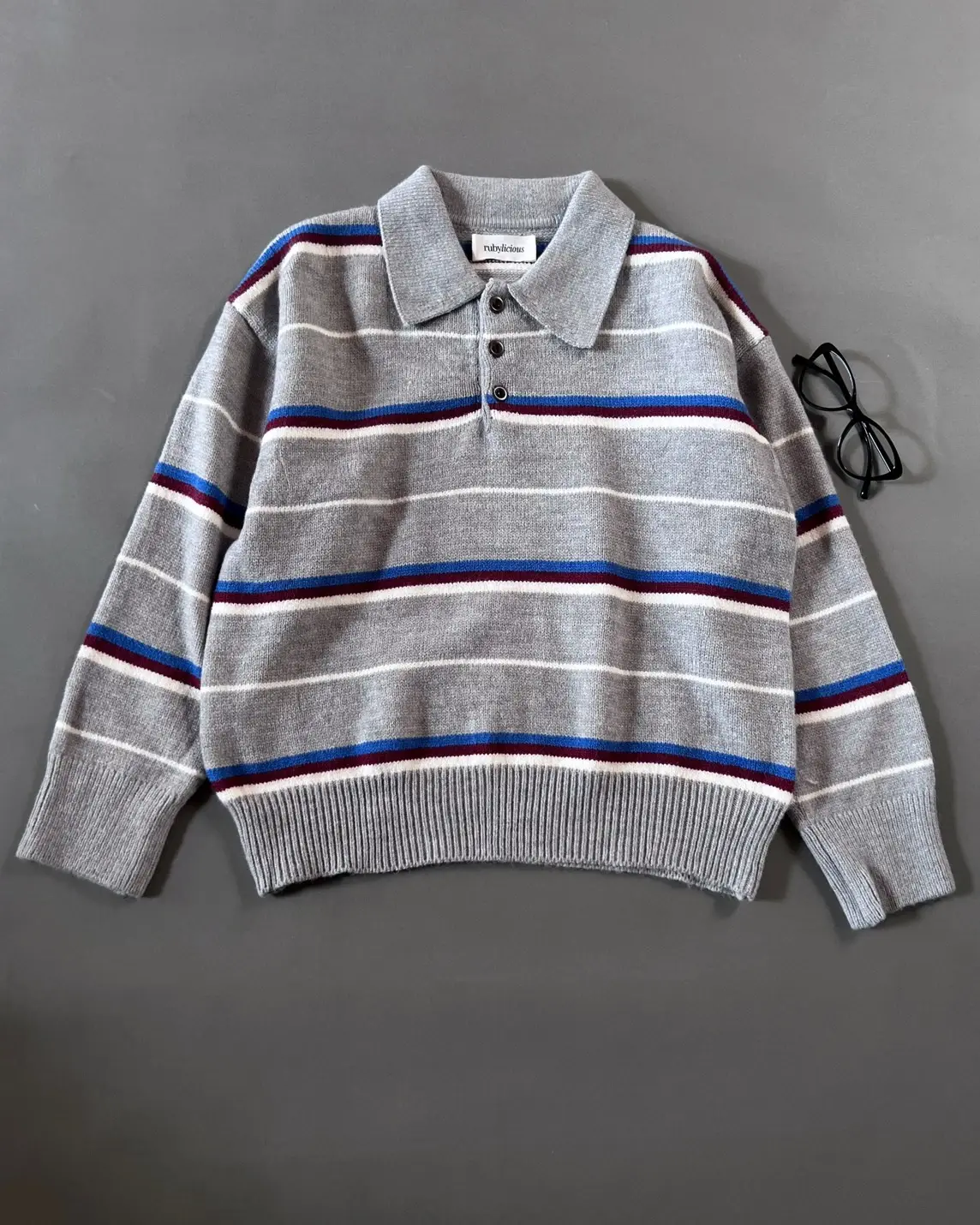 Nerisa Longsleeve Kode 208L Grey