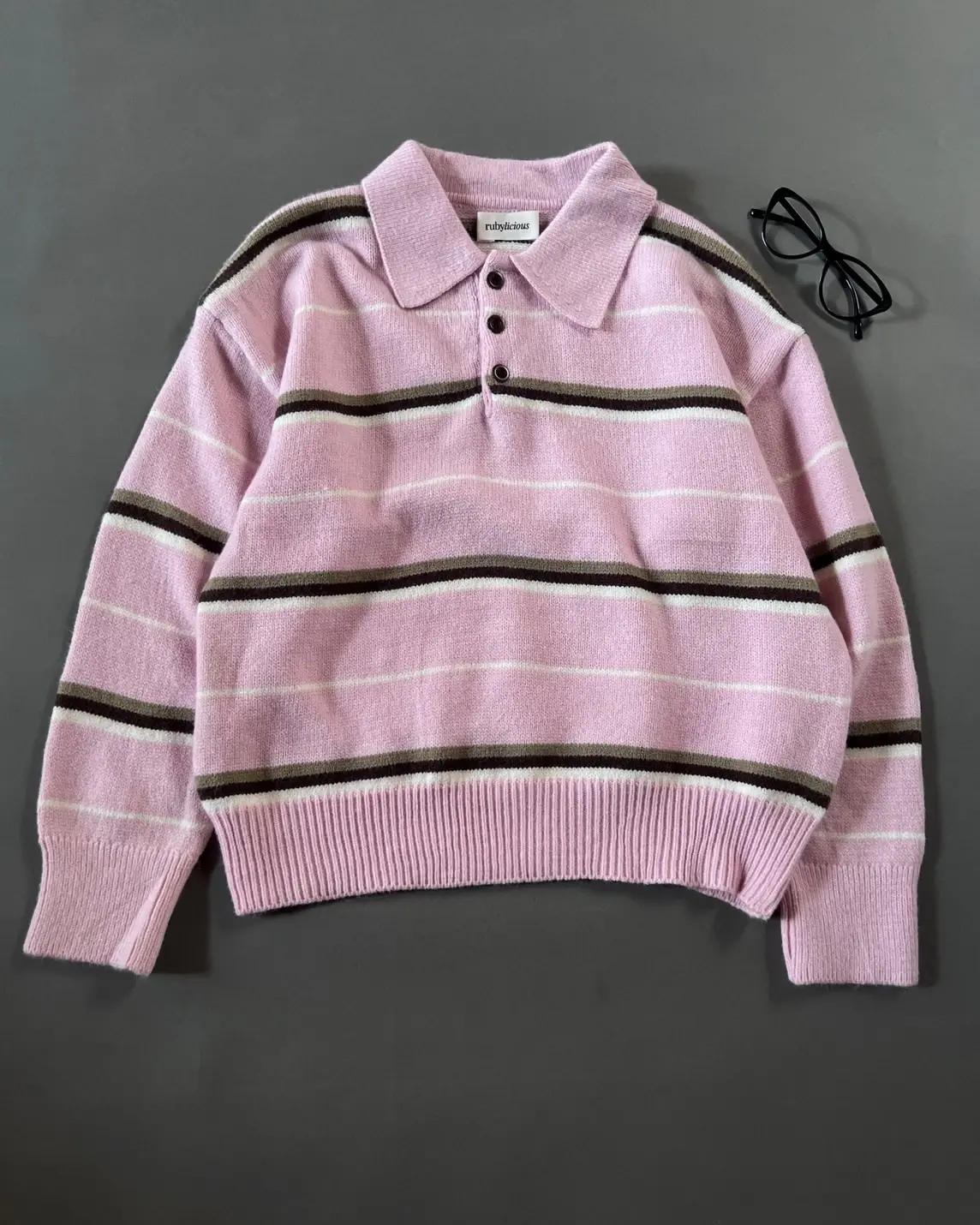 Nerisa Longsleeve Kode 208L Pink