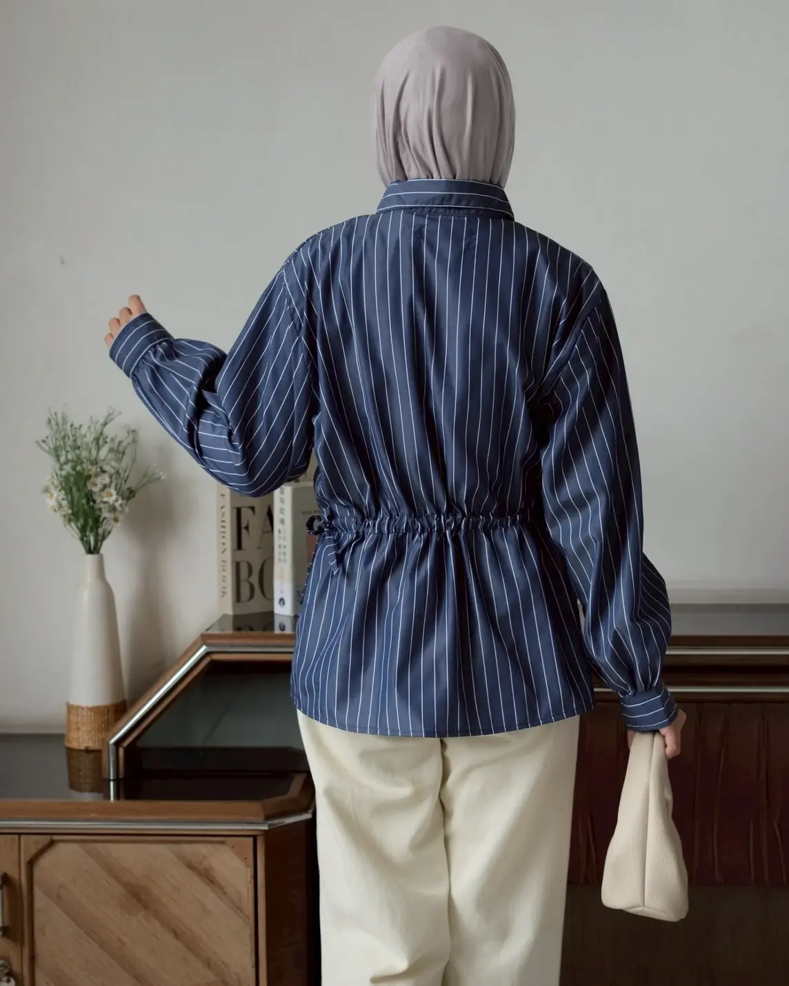 Northie Shirt Navy - Image 4