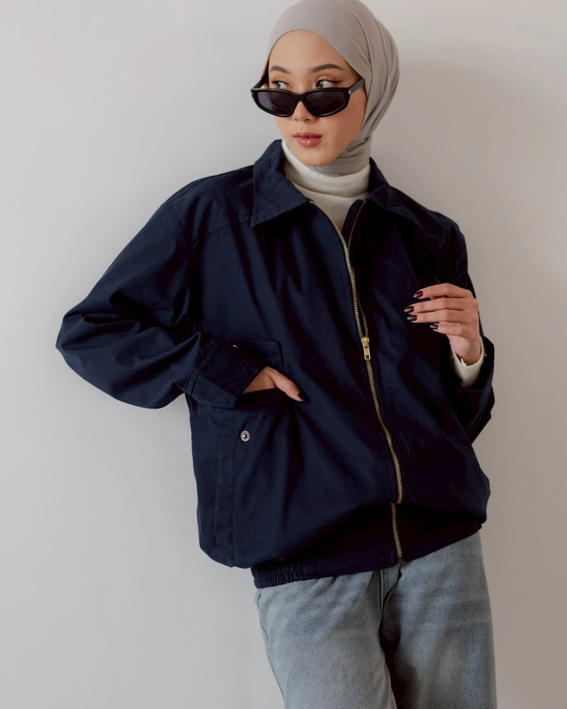 Acelo Jacket Navy - Image 3