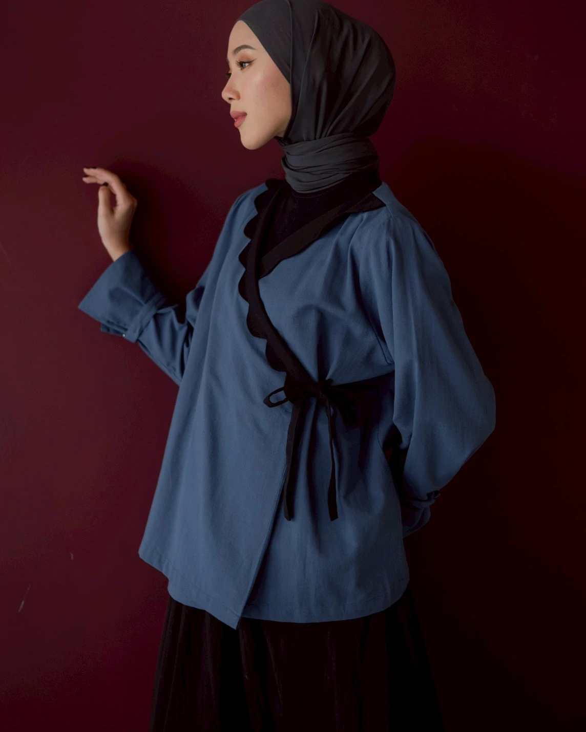 Alternative view of Airika Outer Blue Denim