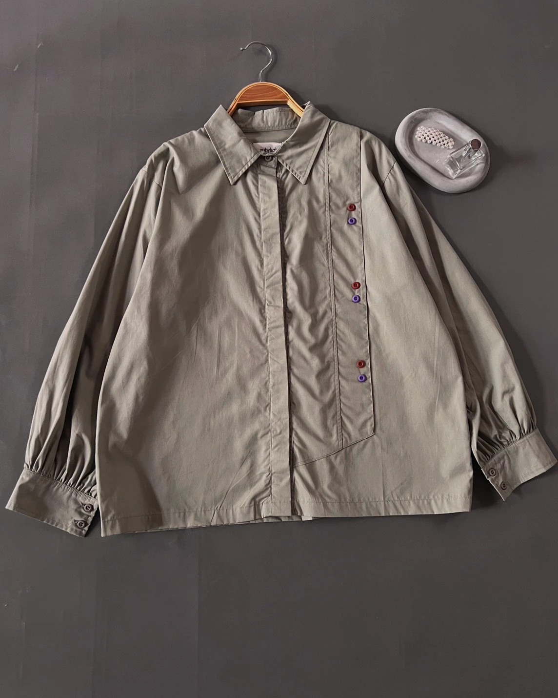 Ariela Shirt Eucalyptus