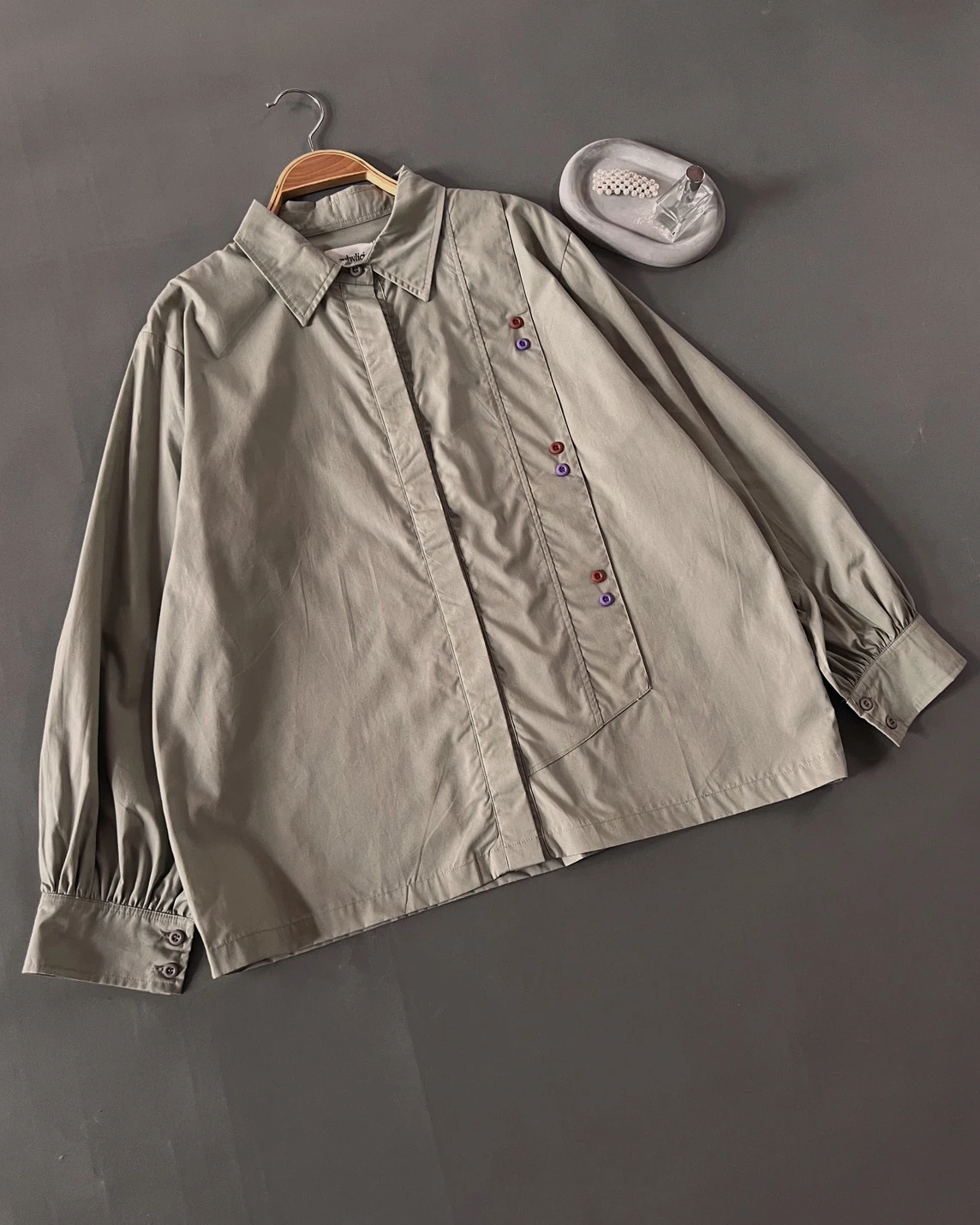 Alternative view of Ariela Shirt Eucalyptus