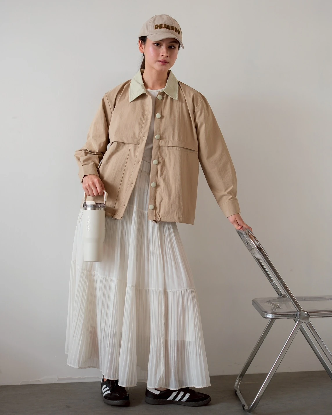 Caresa Jacket Kode 26176 Khaki - Image 3