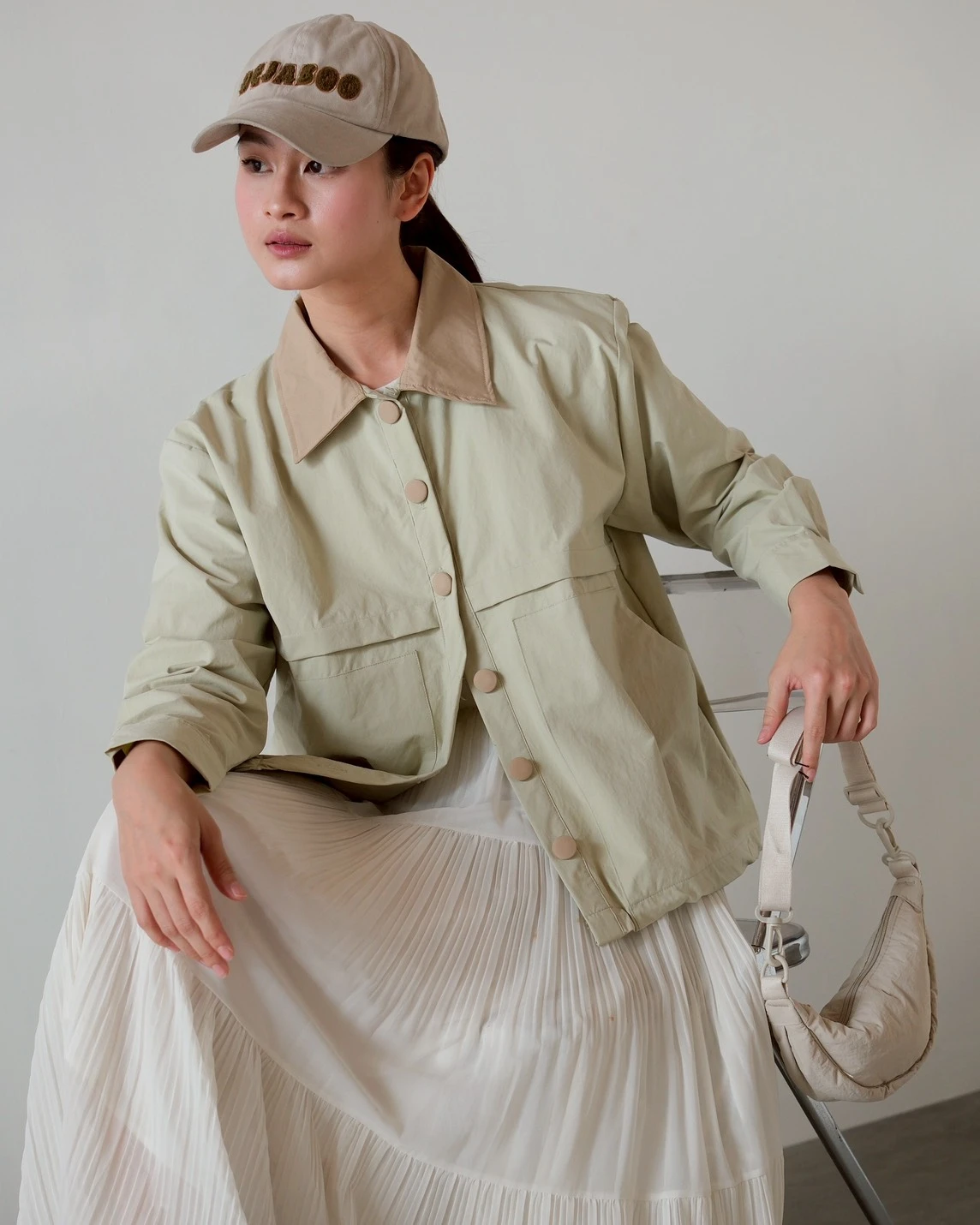 Caresa Jacket Kode 26176 Sage - Image 3