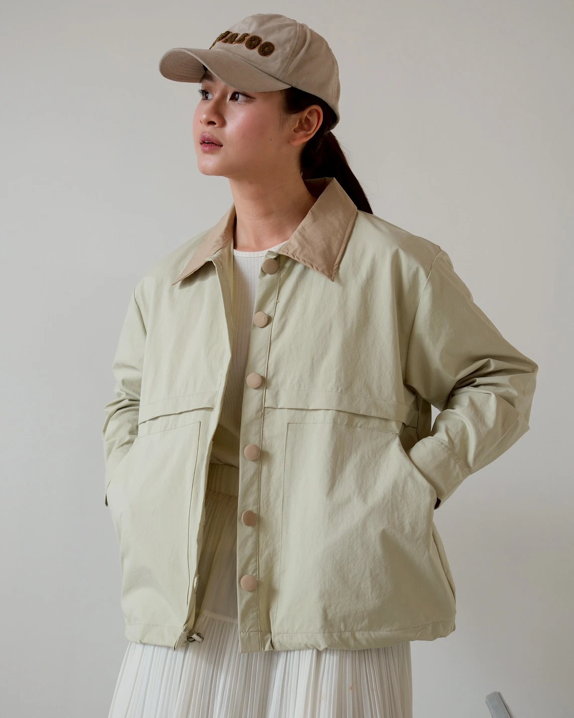 Caresa Jacket Kode 26176 Sage - Image 4
