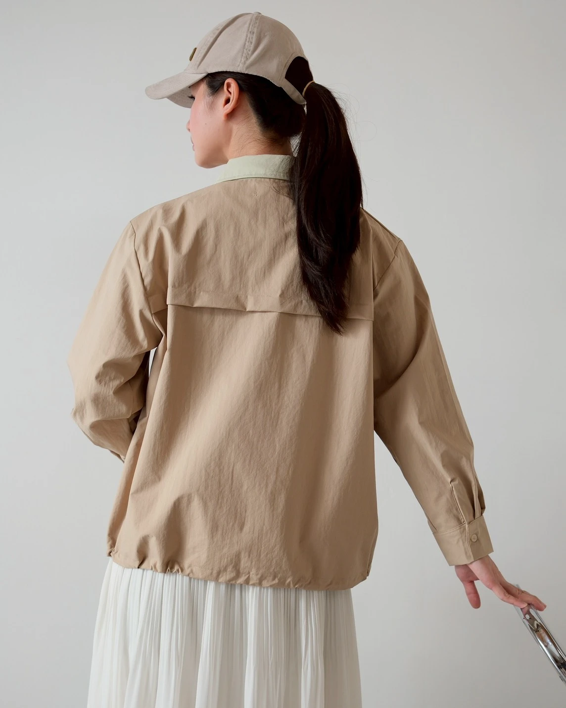 Alternative view of Caresa Jacket Kode 26176 Khaki