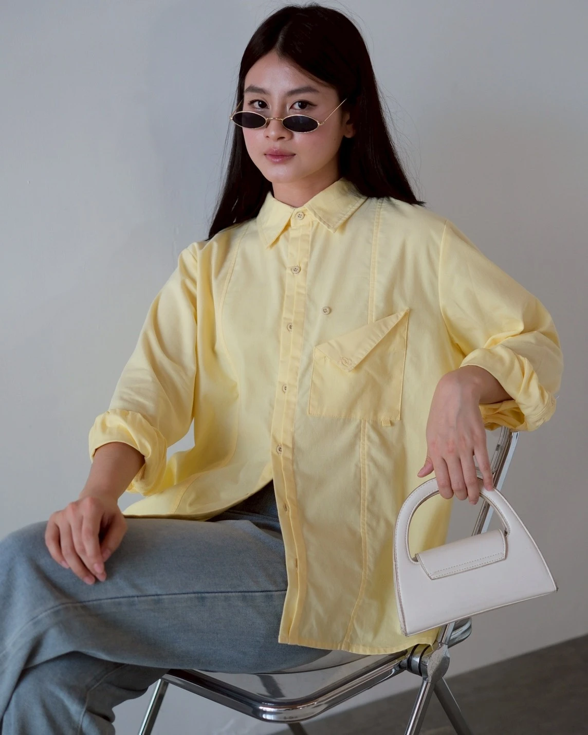 Diluma Shirt Pale Banana