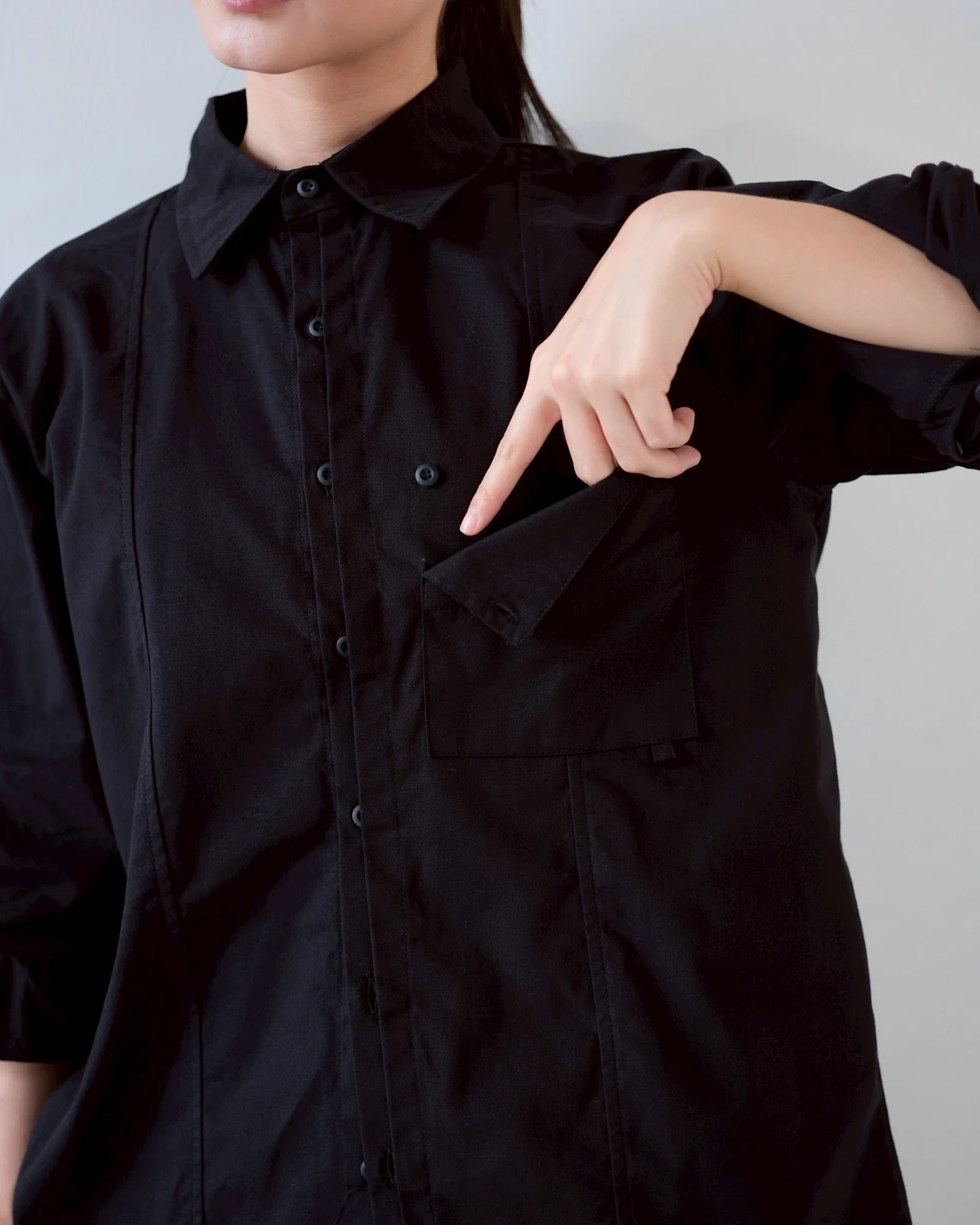 Diluma Shirt Black - Image 2