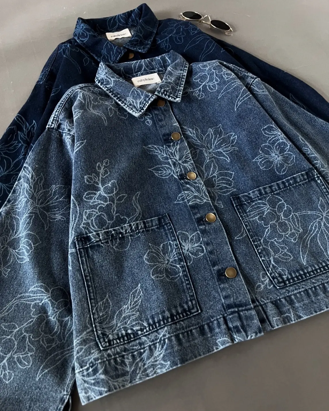 Alternative view of Eliane Denim Jacket Kode Ps1029R Medium Blue