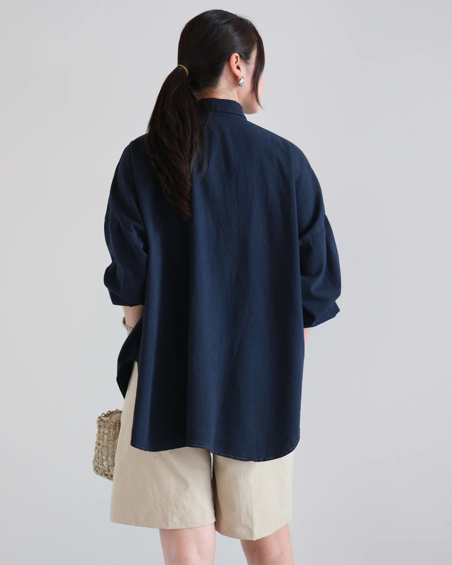 Jacira Denim Shirt Navy - Image 3