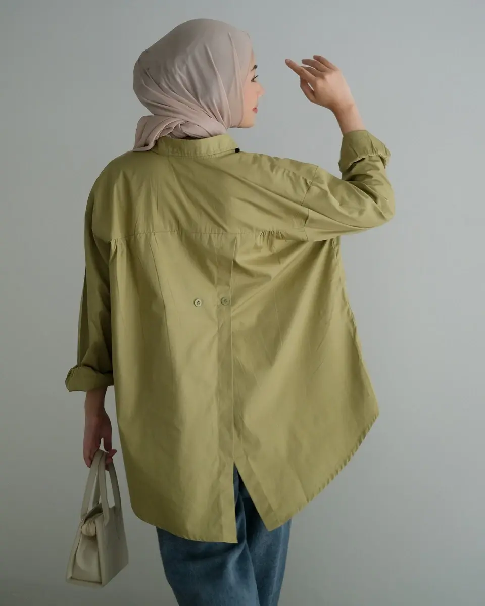 Namira Shirt Kode 70416 Sage Green - Image 3