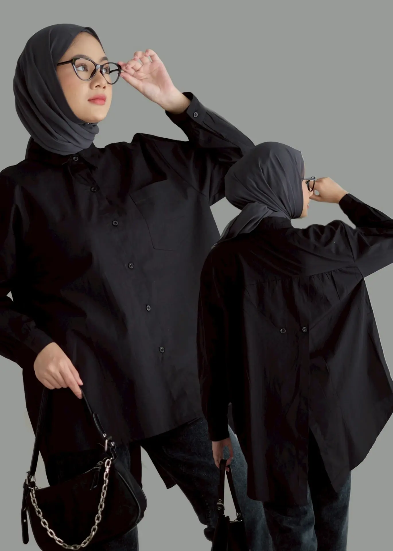 Namira Shirt Kode 70416 Black