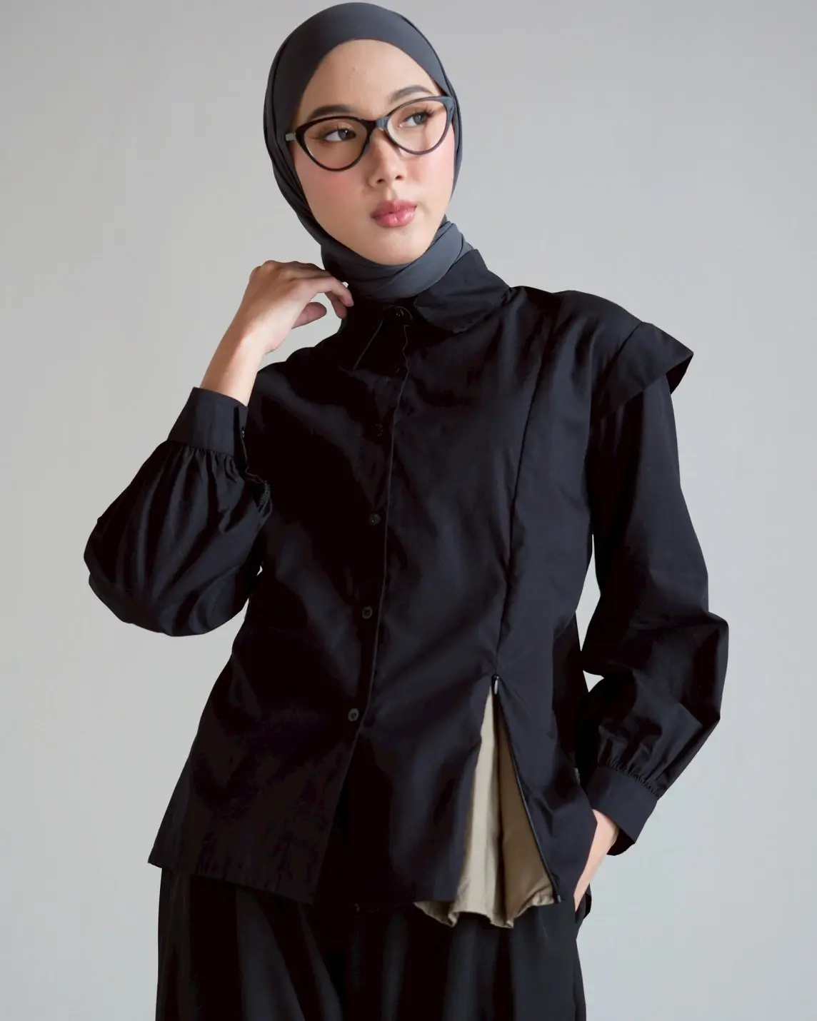 Lona Shirt Black