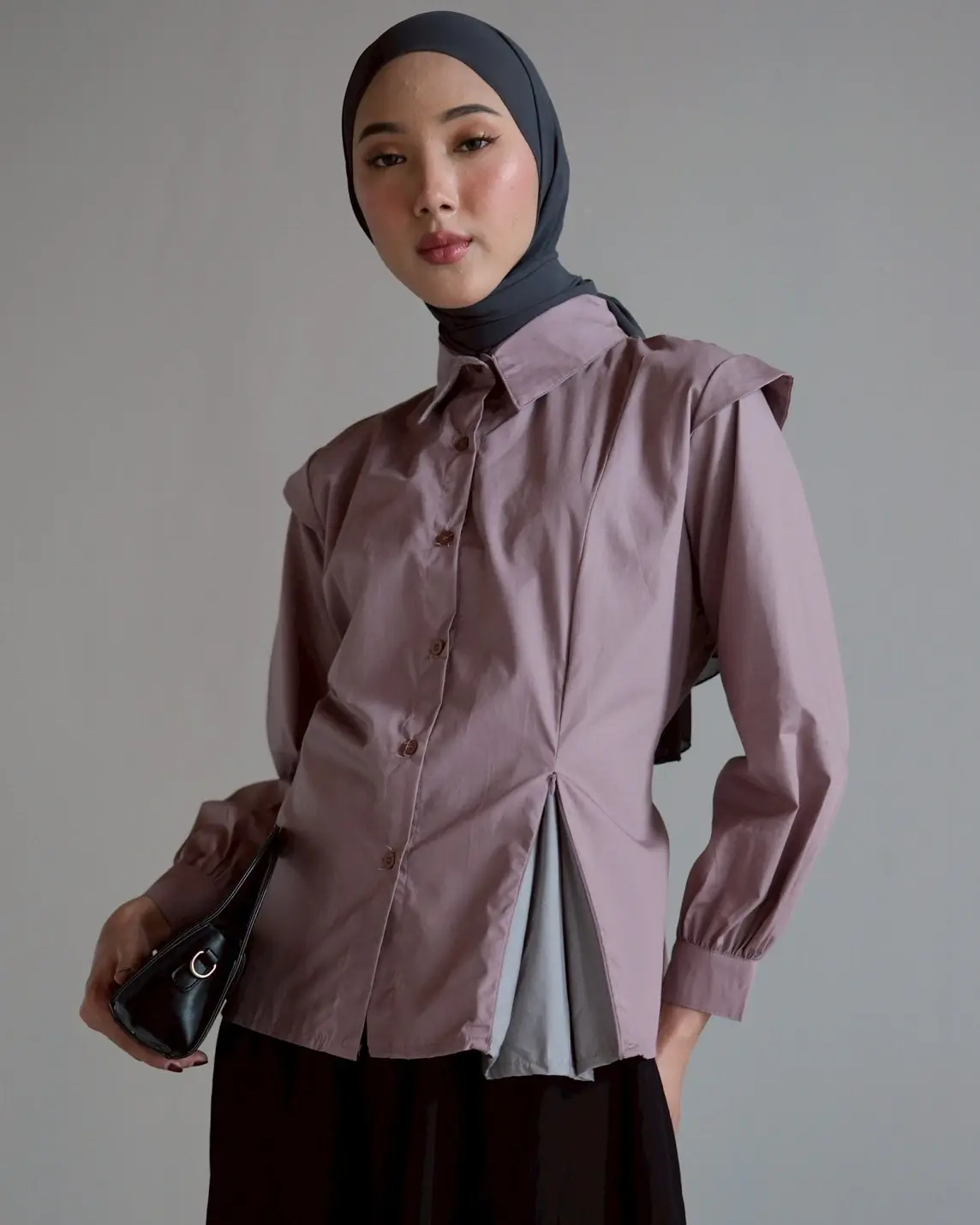 Lona Shirt Dusk Mauve