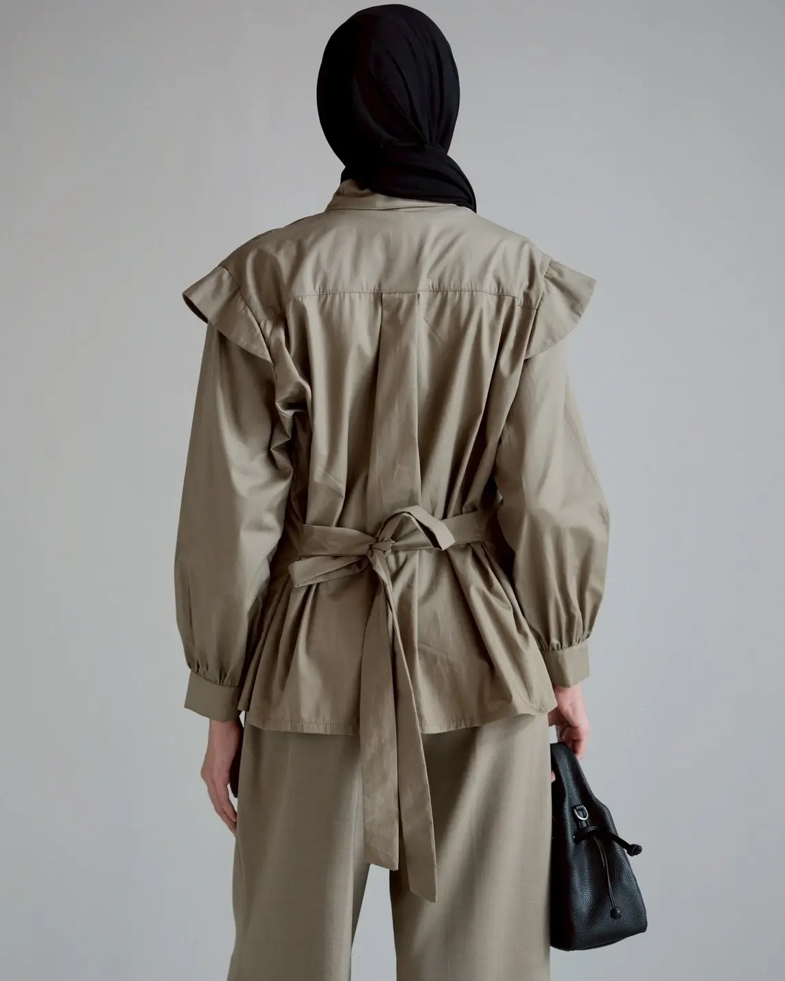 Alternative view of Lona Shirt Stone Olive