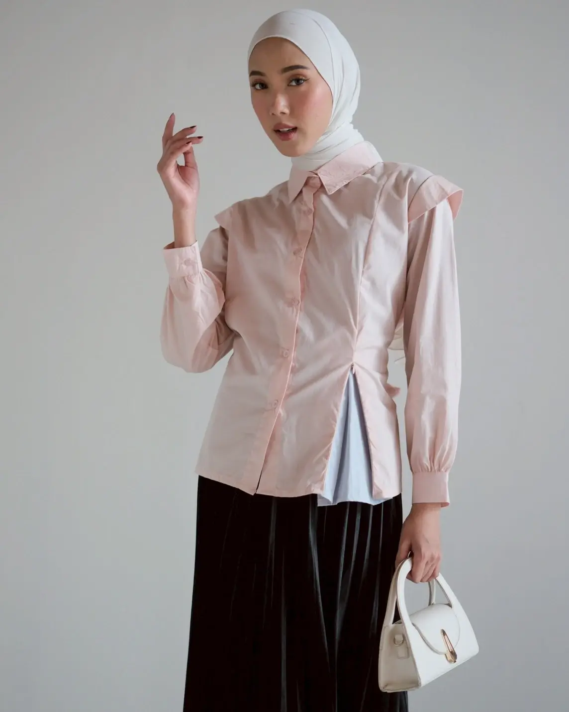 Lona Shirt Dusty Pink
