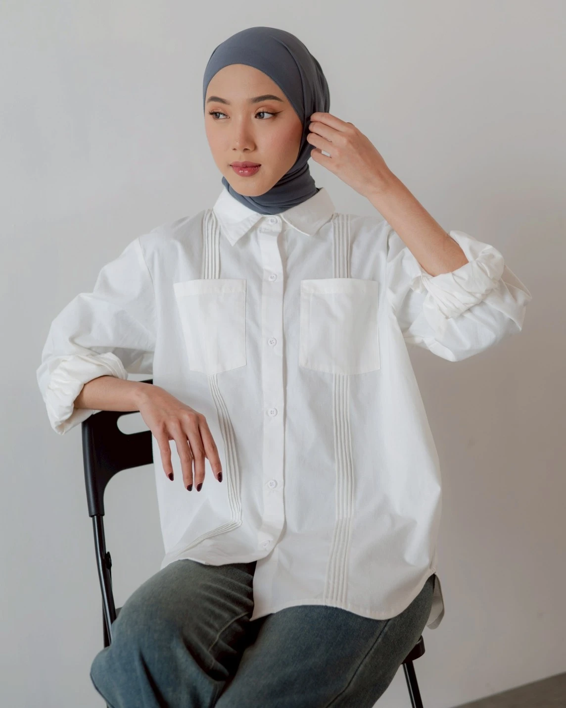 Alternative view of Louna Shirt Broken White
