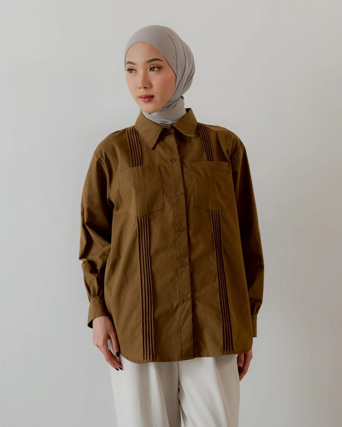 Louna Shirt Brown