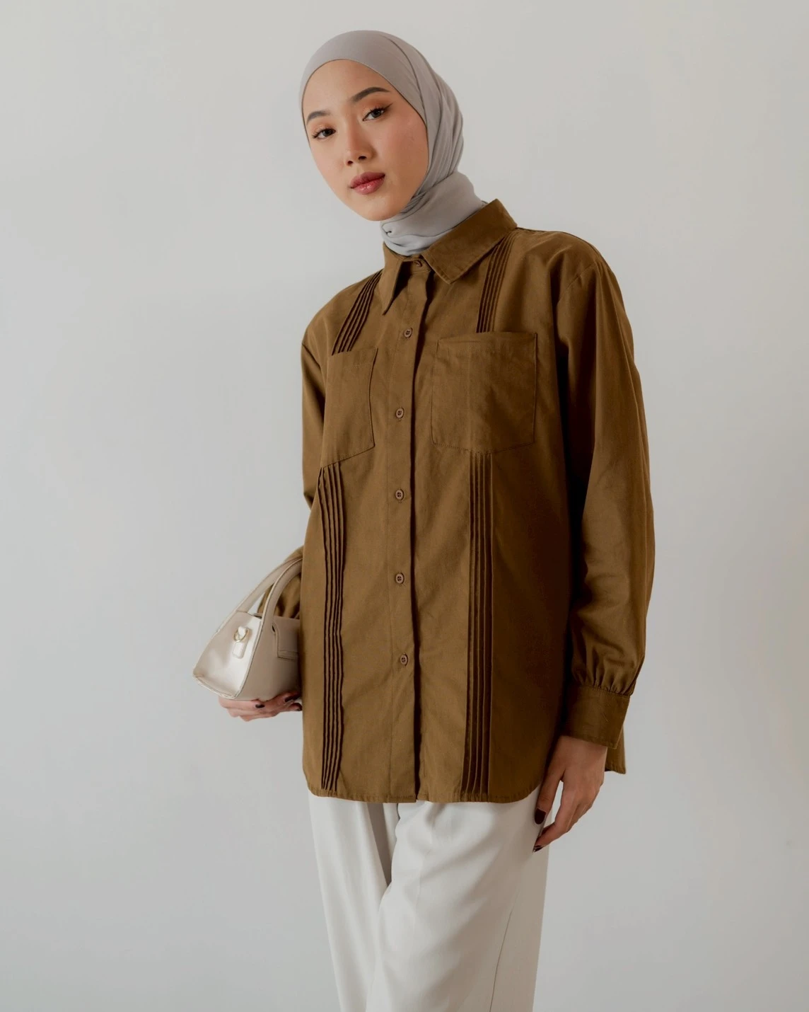 Alternative view of Louna Shirt Brown