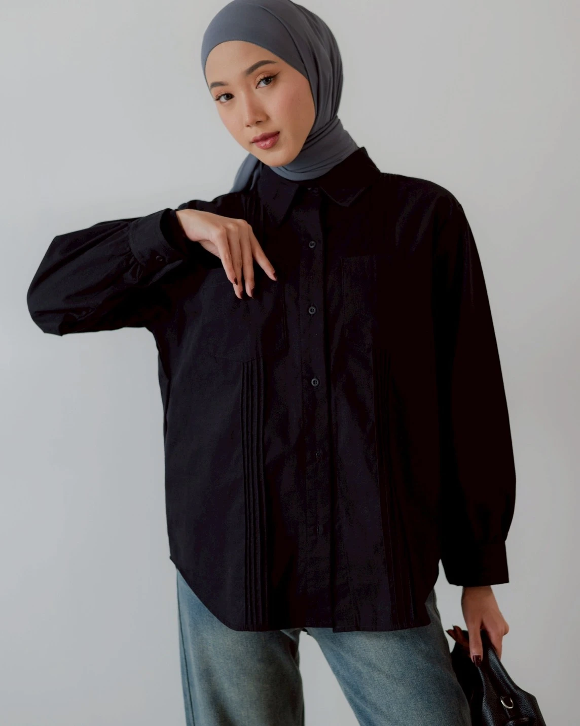 Alternative view of Louna Shirt Black