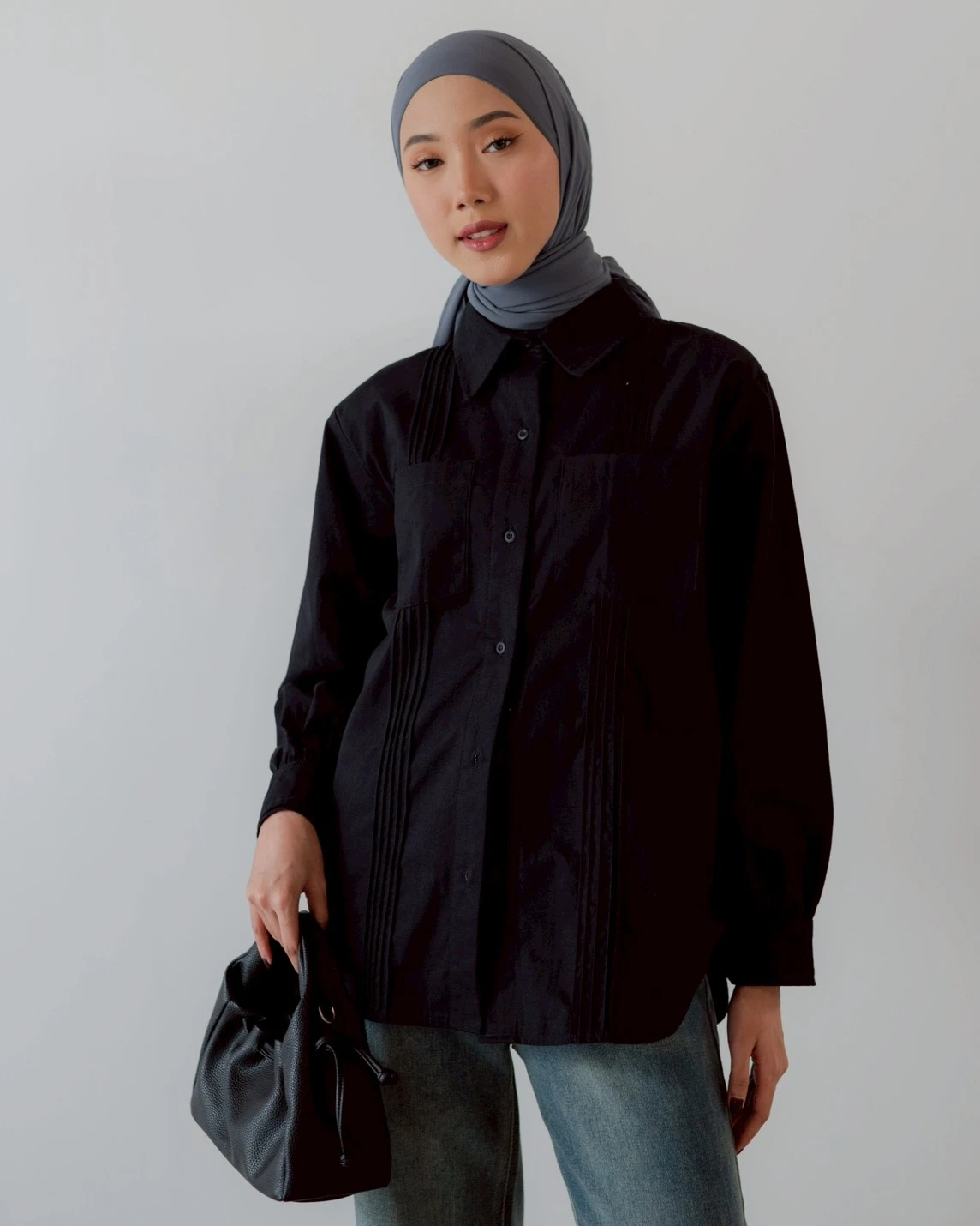 Louna Shirt Black