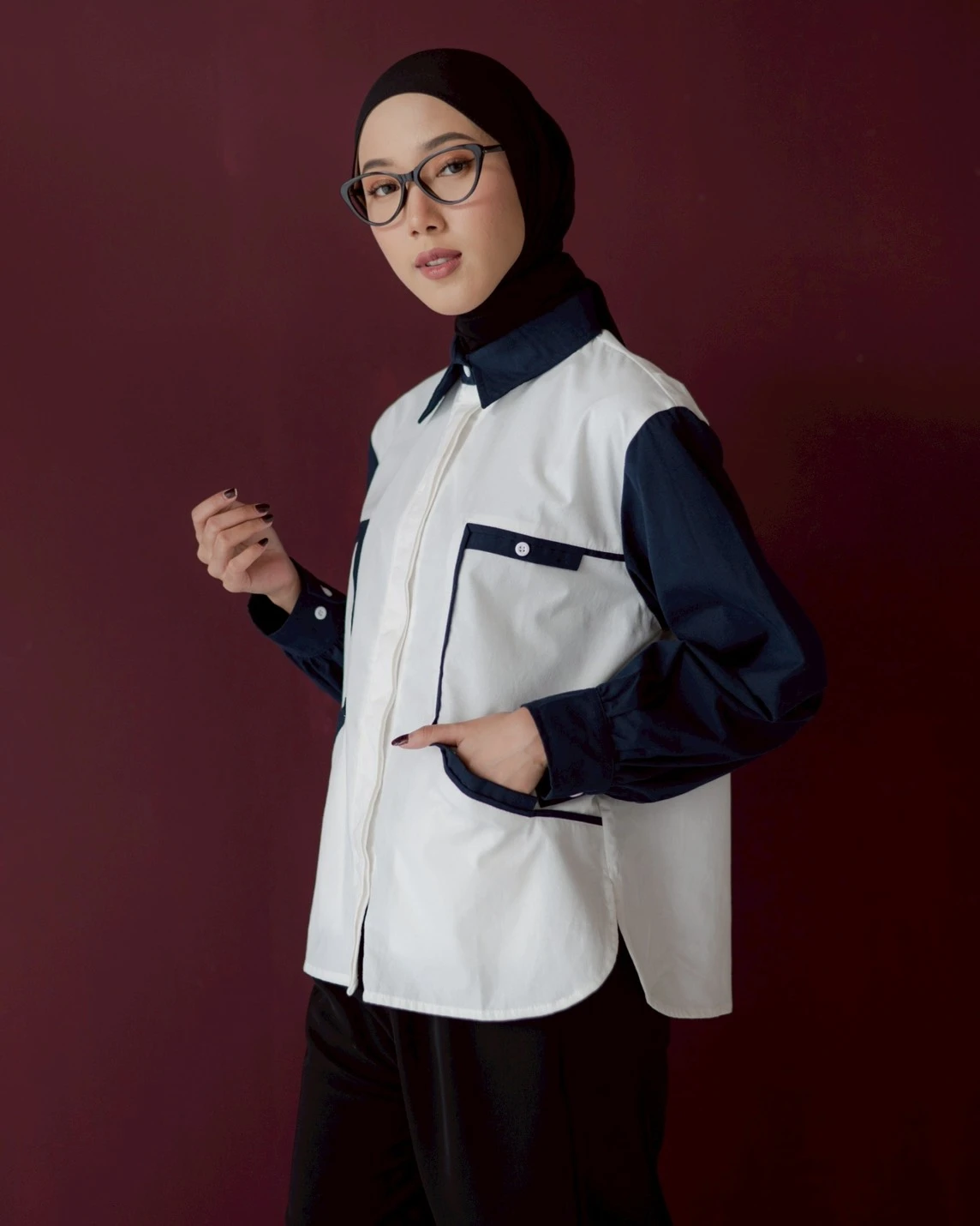 Marvie Shirt Navy