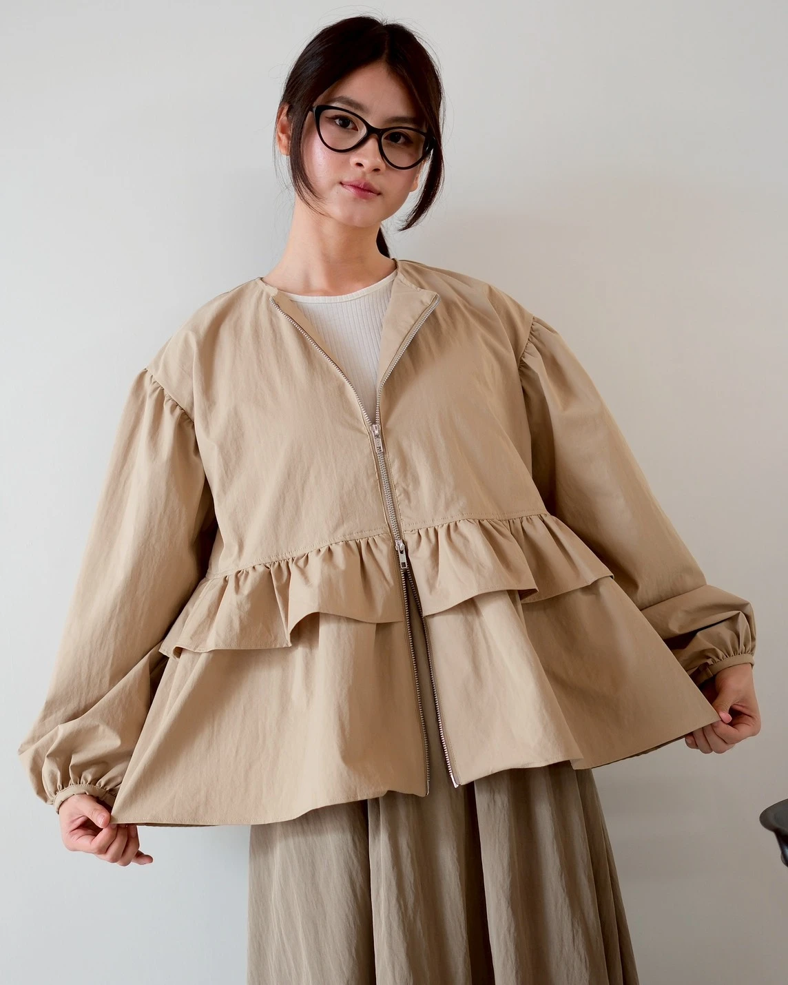 Alternative view of Misora Jacket Kode 25999 Cream
