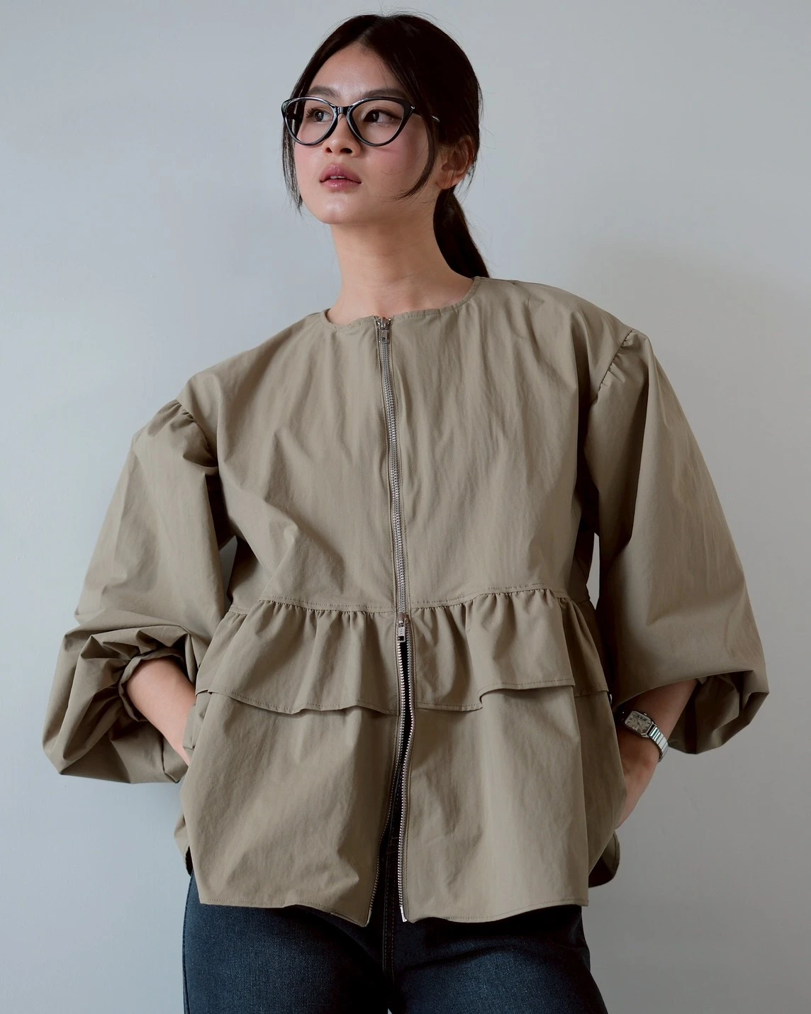 Misora Jacket Kode 25999 Khaki