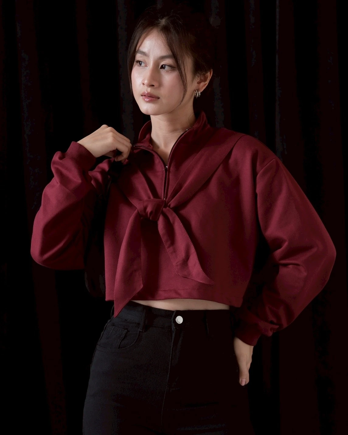 Monin Sweatshirt Maroon