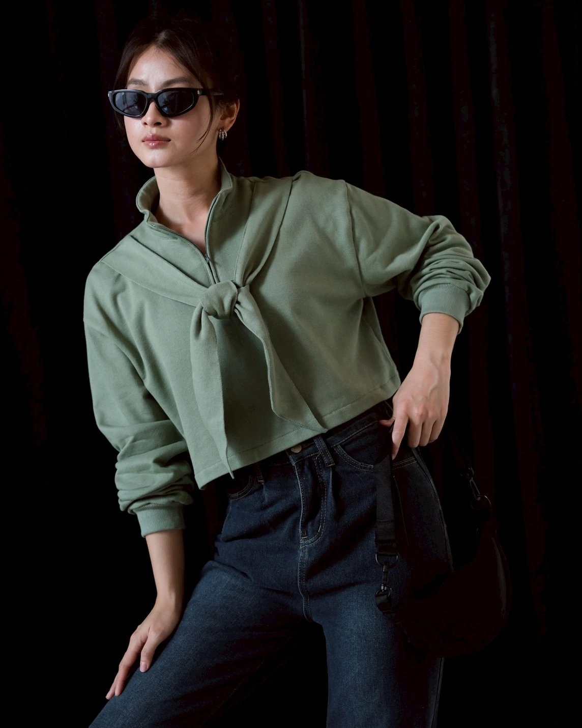 Alternative view of Monin Sweatshirt Mint