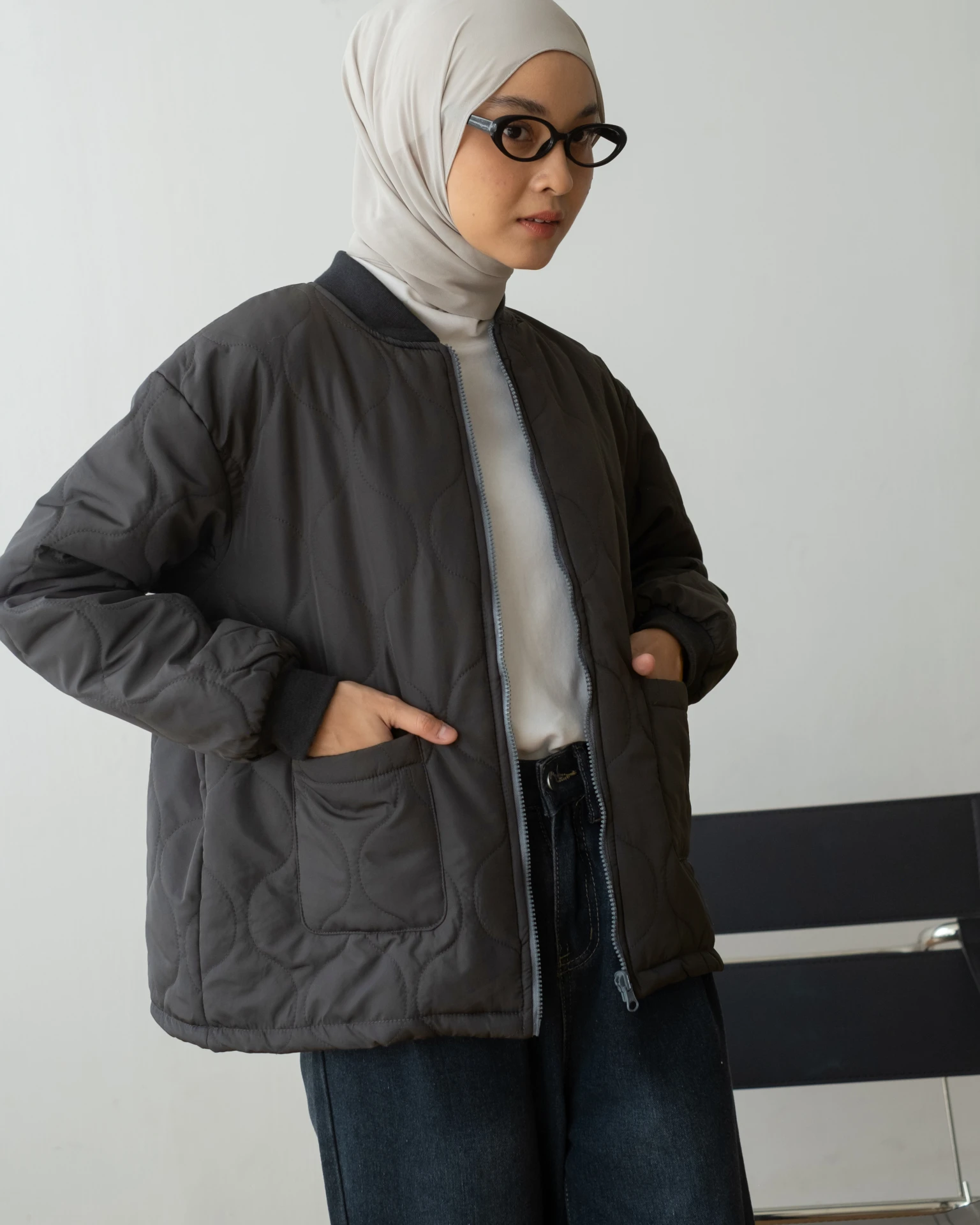 Naly Jacket Dark Grey - Image 2
