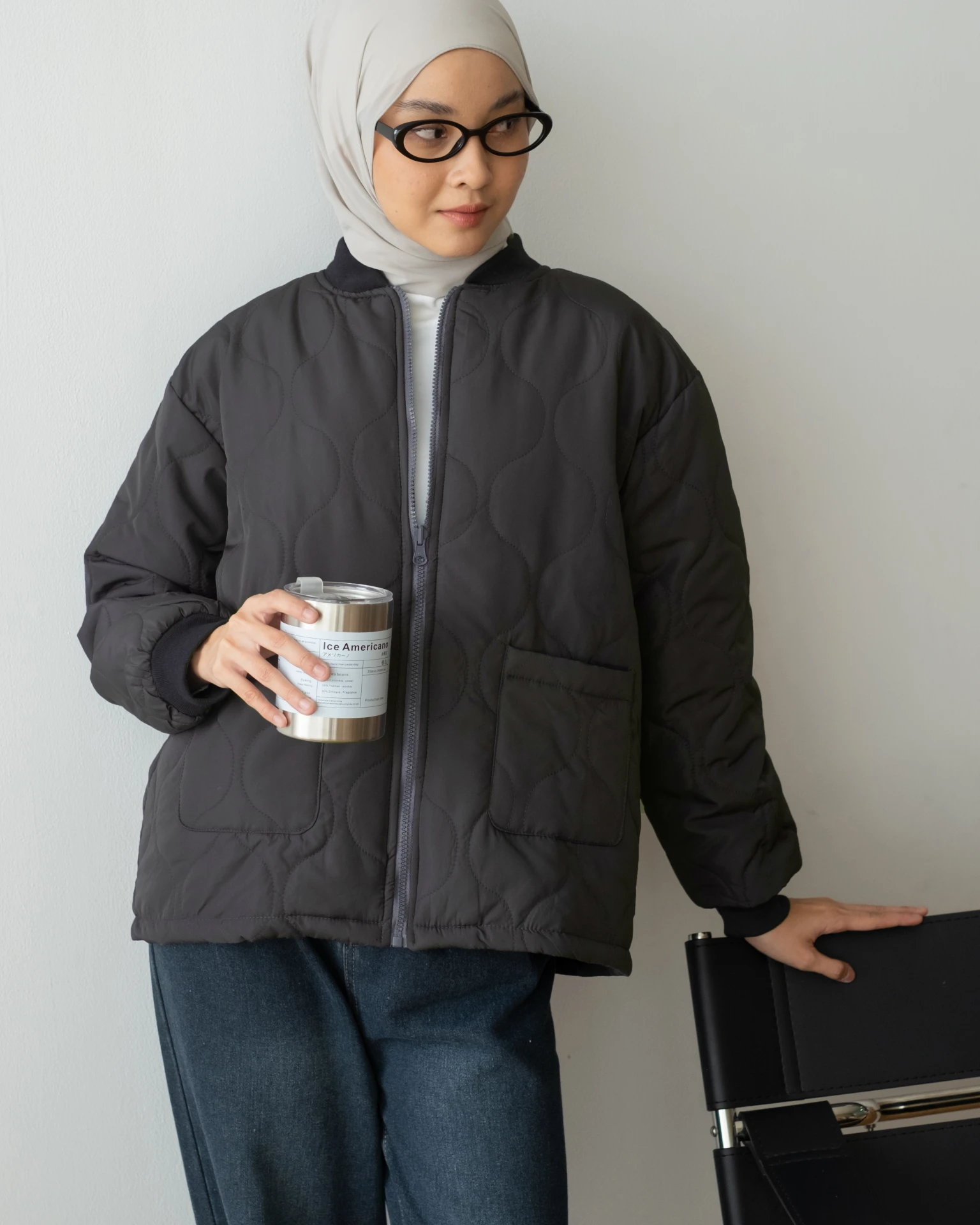 Naly Jacket Dark Grey