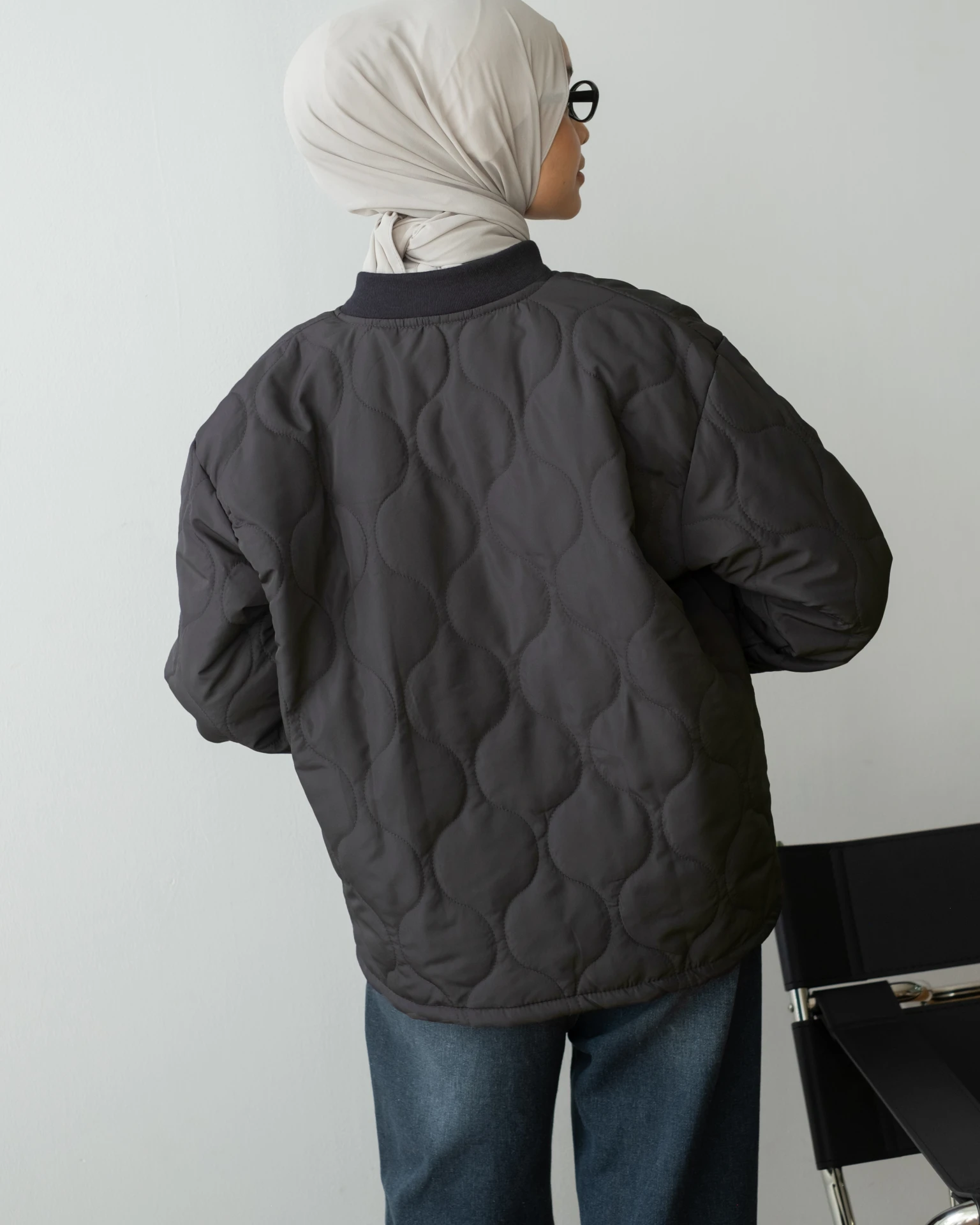Naly Jacket Dark Grey - Image 3