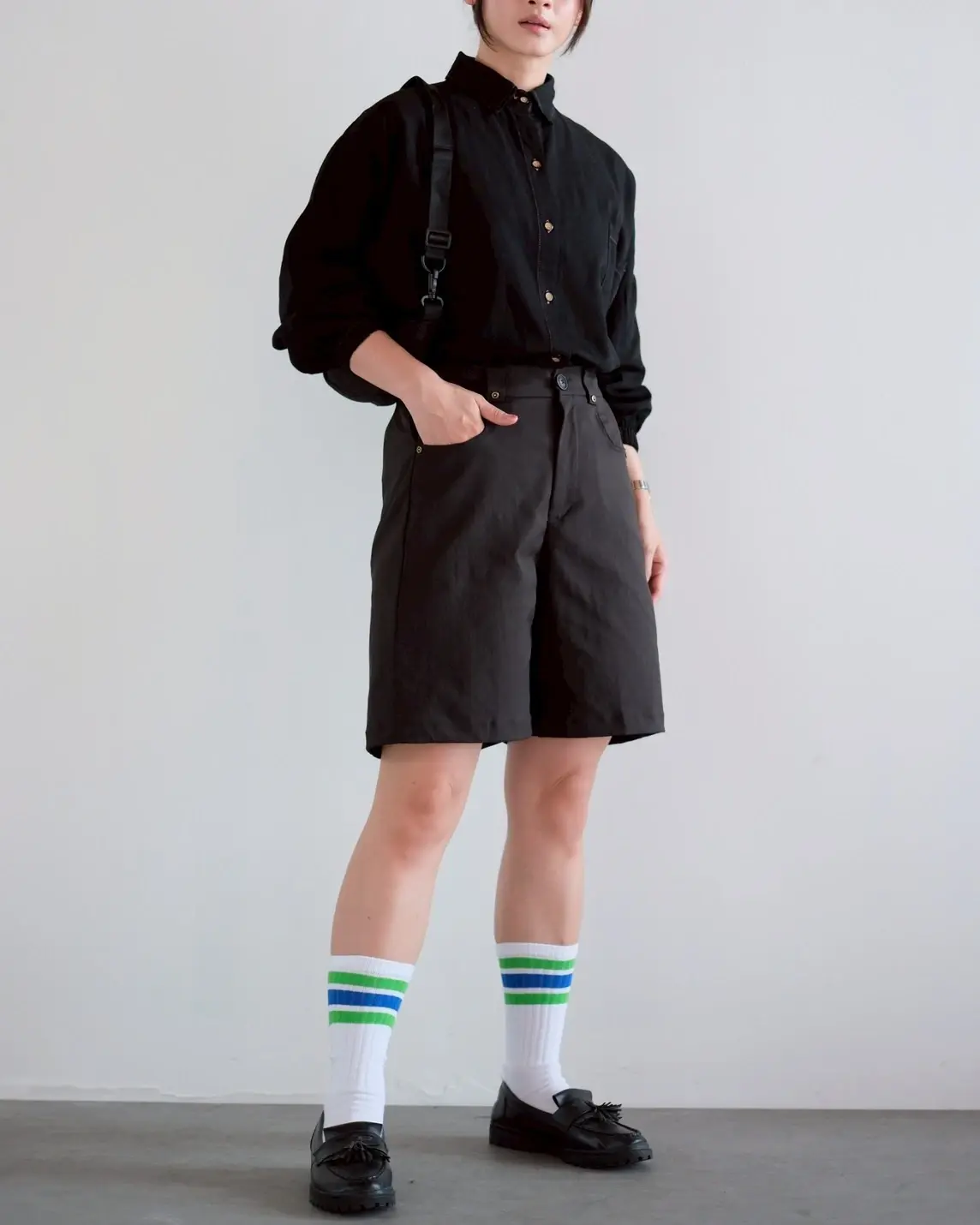 Alternative view of Ozelya Pants Kode N880 Black