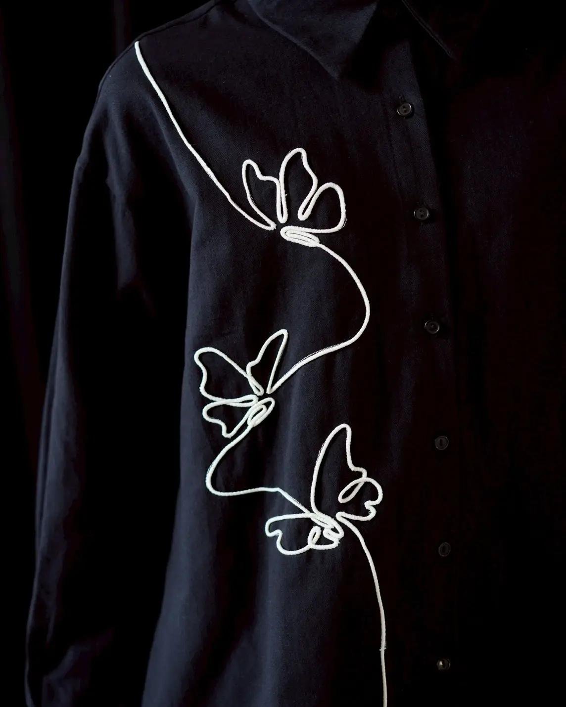 Alternative view of Papilon Shirt Kode 1489 Black