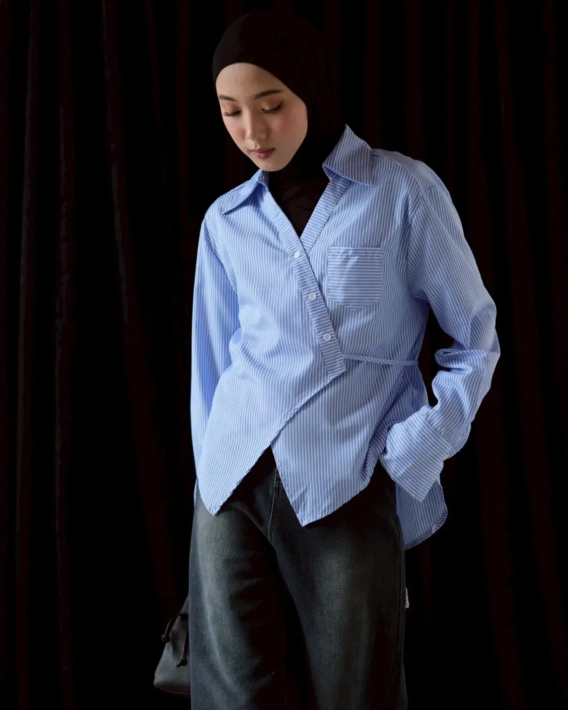 Pavlo Shirt Kode 152M Light Blue