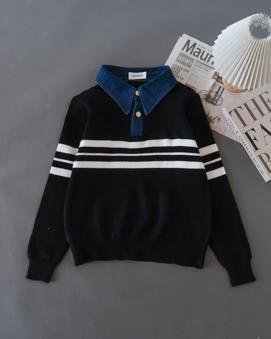 Raelyn Longsleeve Kode 395L Black